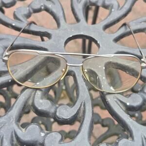 80s vintage aviator style eyeglass frames